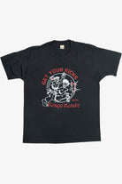Vintage "Get Your Kicks With Kenpo Karate" Screen Stars T-Shirt (1980s) 12119