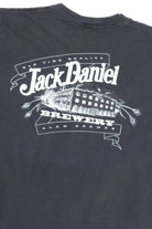 Vintage Distressed Jack Daniel's Amber Lager Brewery T-Shirt (1990s)