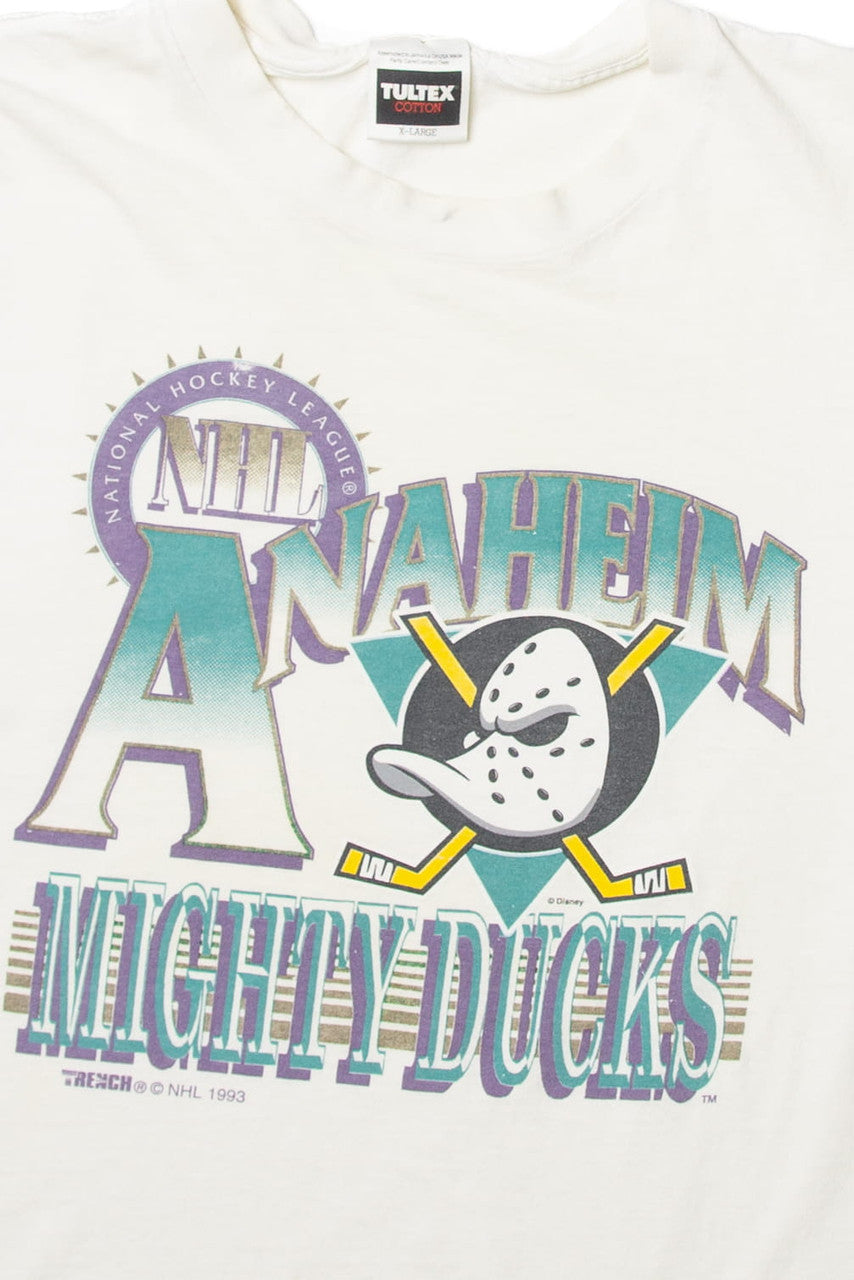 Vintage NHL Anaheim "Mighty Ducks" Tultex T-Shirt (1990s)