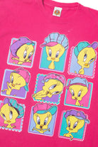 Vintage Tweety Bird Stamps Looney Tunes T-Shirt (1990s)