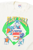 Vintage "Play Ball" Baseball Pepsi T-Shirt (1990s)