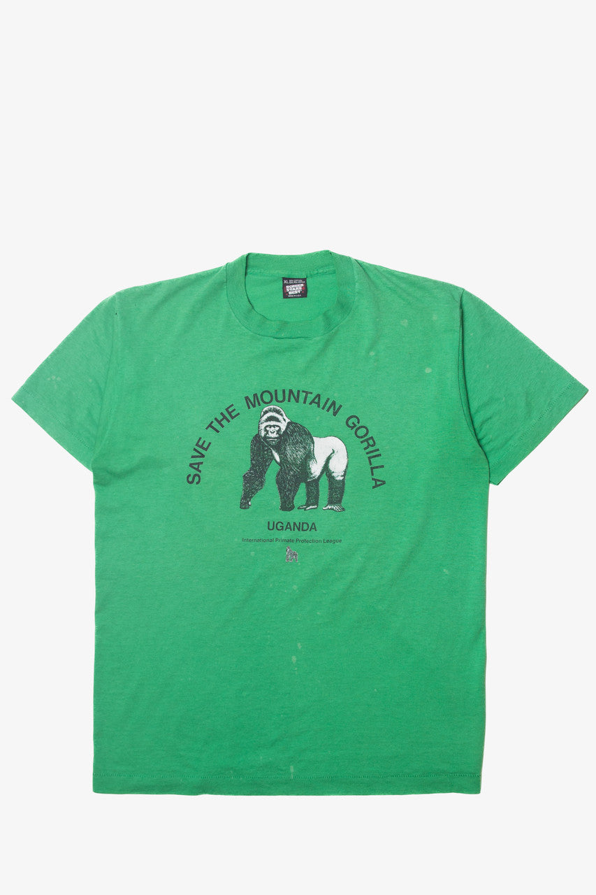 Vintage  "Save The Mountain Gorilla" Screen Stars T-Shirt