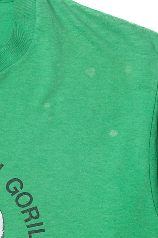 Vintage  "Save The Mountain Gorilla" Screen Stars T-Shirt