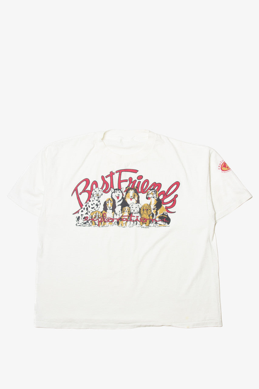 Vintage  "Best Friends Explorations" Dogs T-Shirt (1990s)