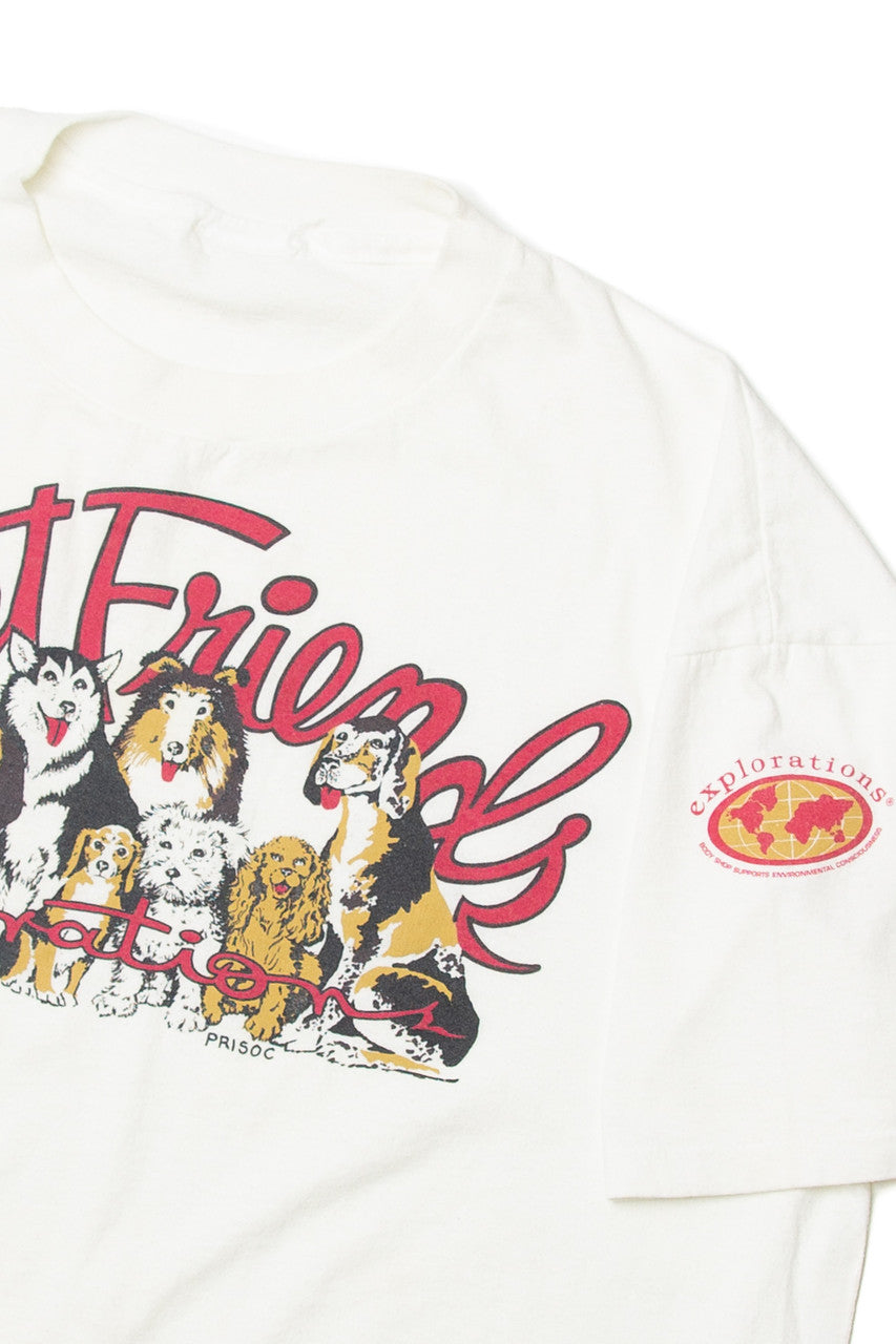 Vintage  "Best Friends Explorations" Dogs T-Shirt (1990s)