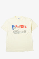 Vintage "The Ronald Reagan Presidential Library" Hanes T-Shirt (1990s)