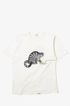 Vintage Cat And Computer Mouse Crazy Shirtz T-Shirt (1990s)