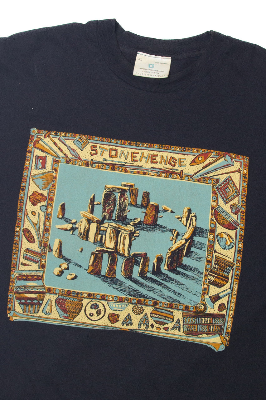 Vintage "Stonehenge" English Heritage T-Shirt (1990s)