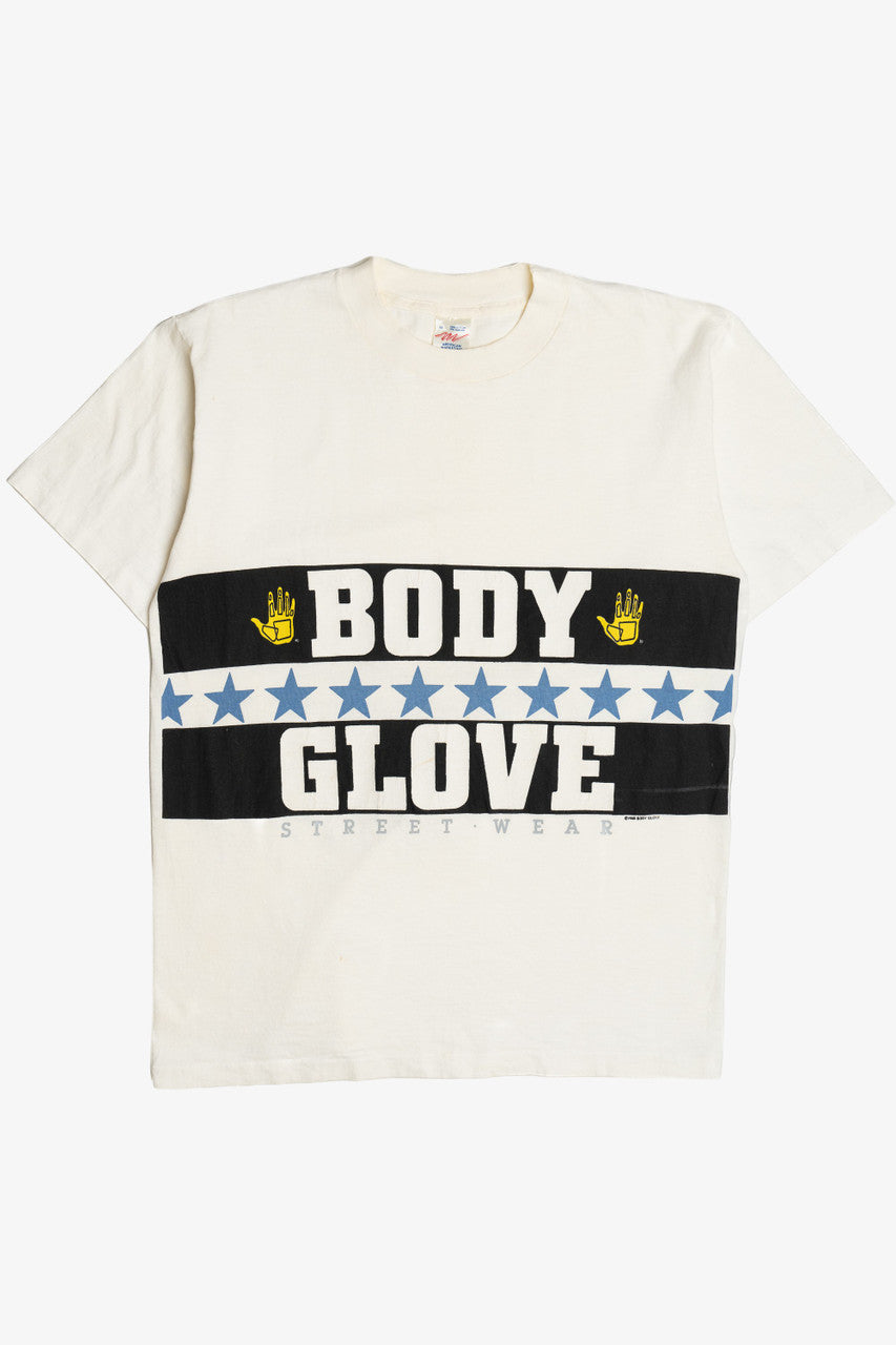 Vintage Body Glove Streetwear Front/Back Print T-Shirt (1990s)
