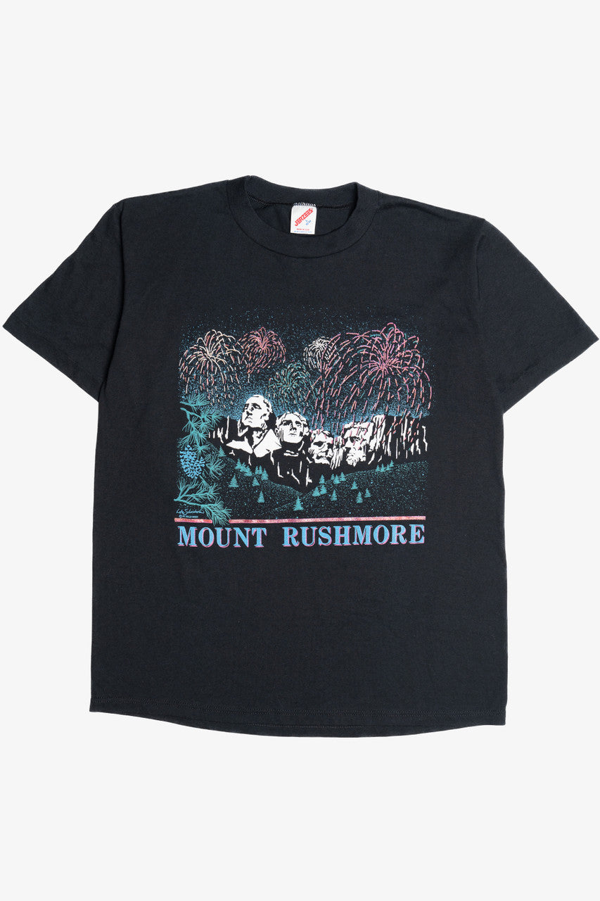 Vintage "Mount Rushmore" Fireworks Single Stitch T-Shirt (1990s)