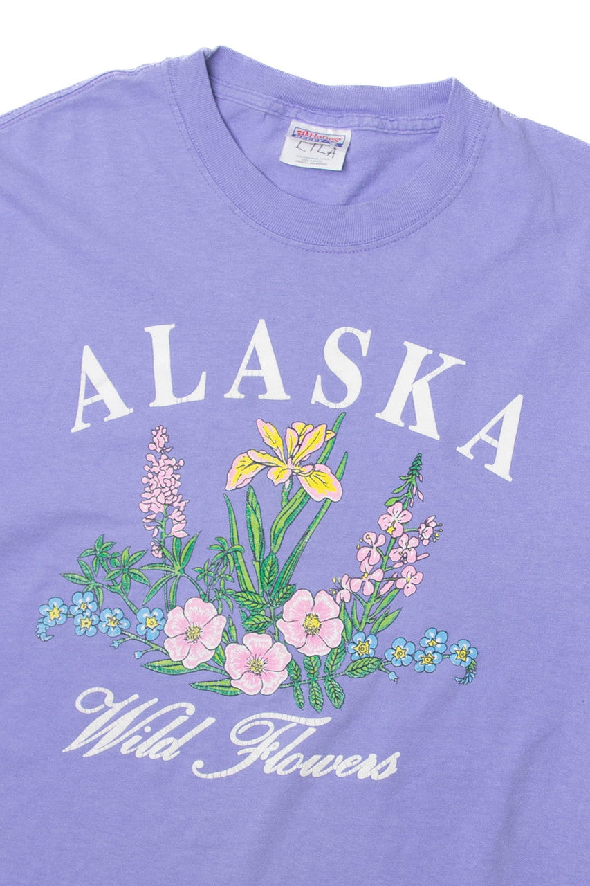 "Alaska Wildflowers" Hanes T-Shirt