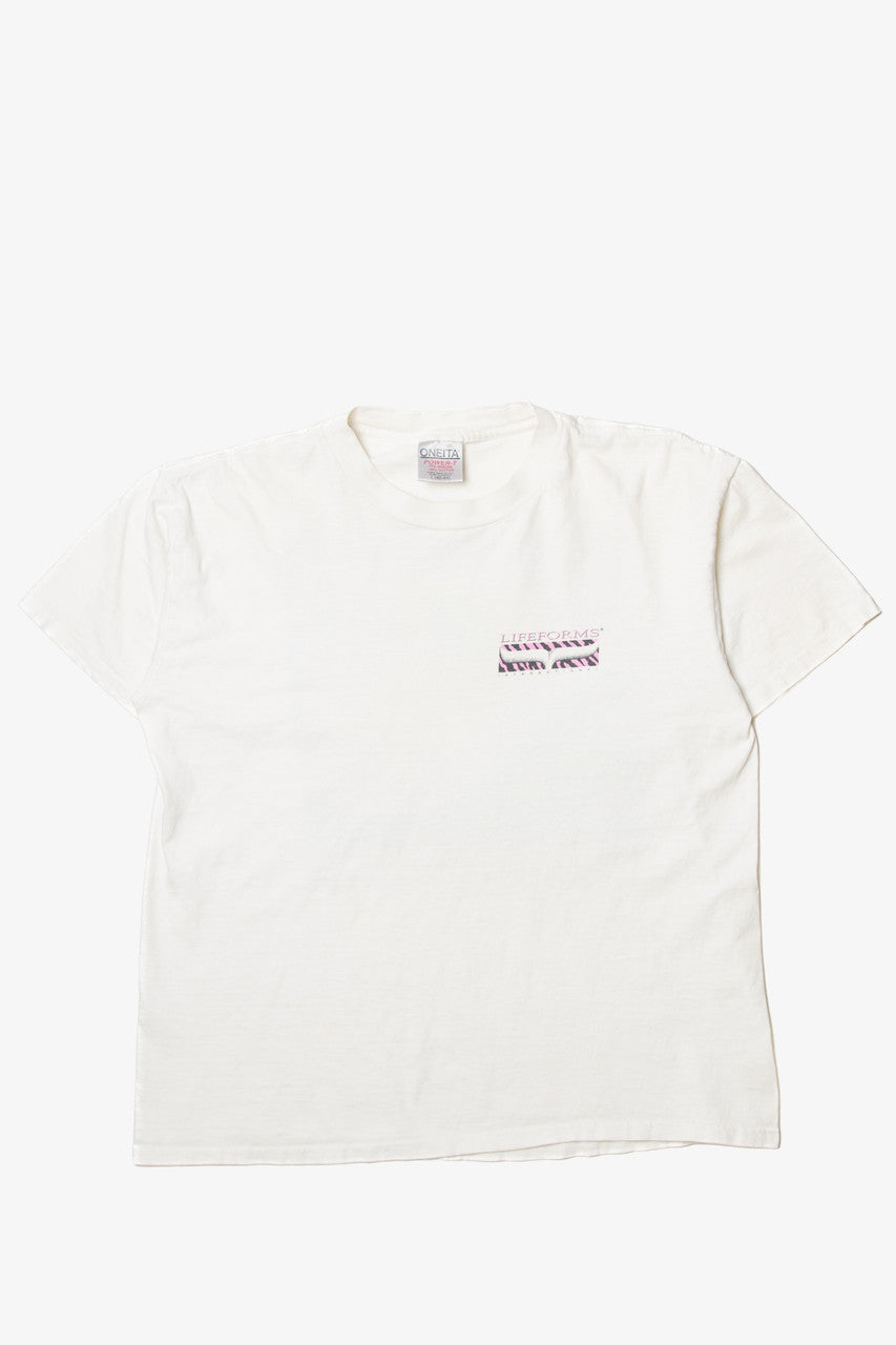 Vintage 'Lifeforms Team Shred Beach Patrol" Oneita T-Shirt (1990s)