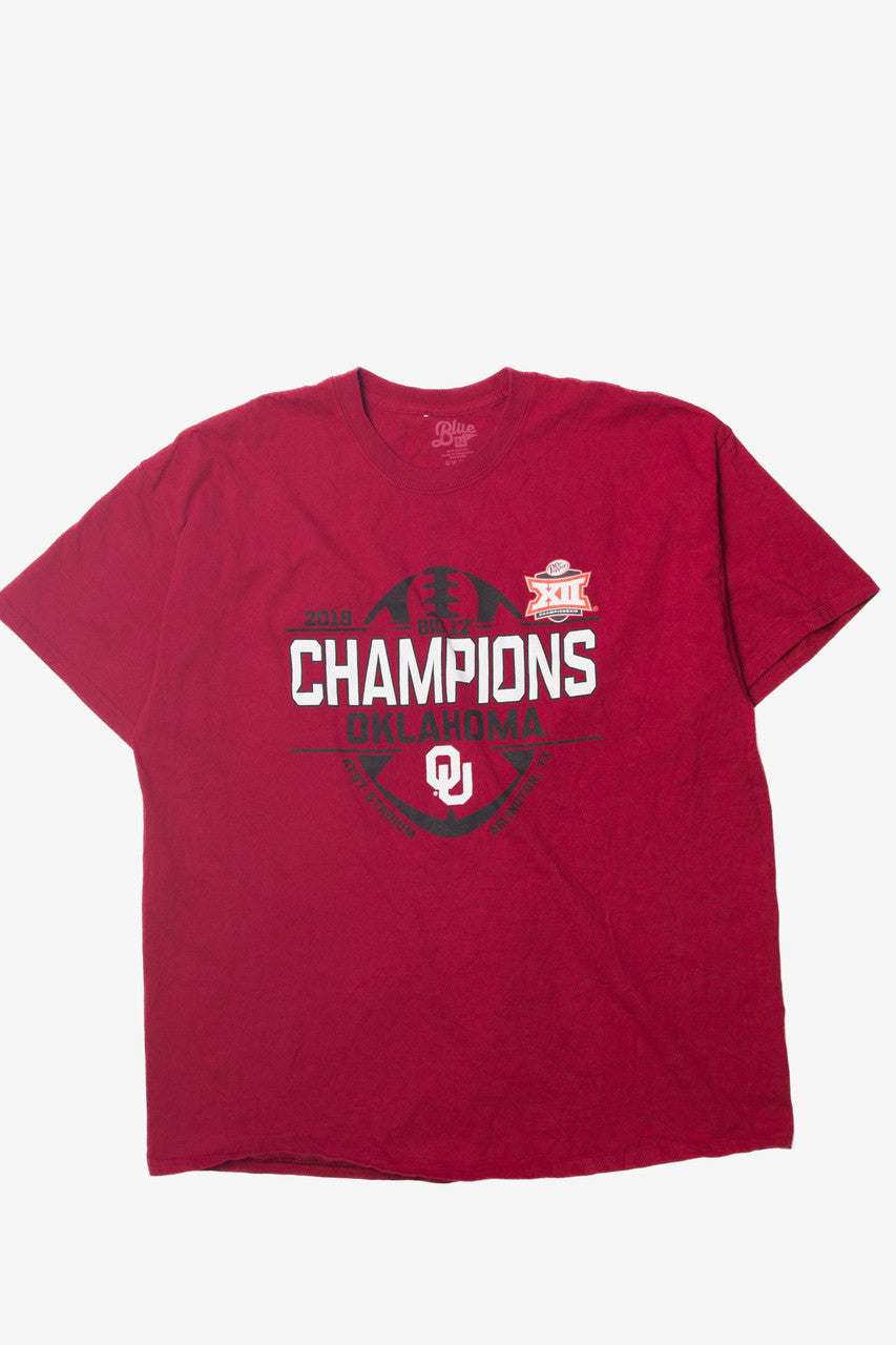 Recycled Big 12 Champions Oklahoma T-Shirt (2010s)