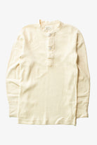 Vintage Thermal Henley Shirt (1960s)