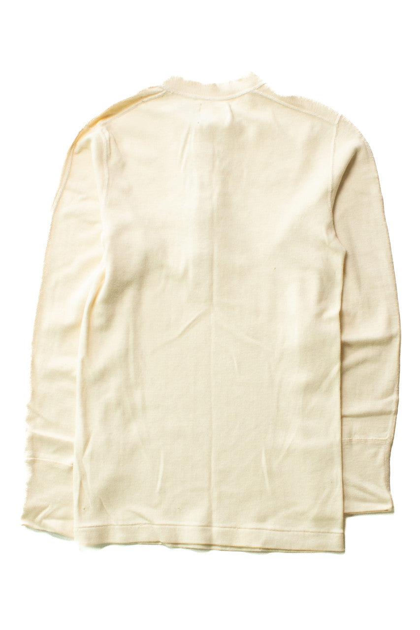 Vintage Thermal Henley Shirt (1960s)