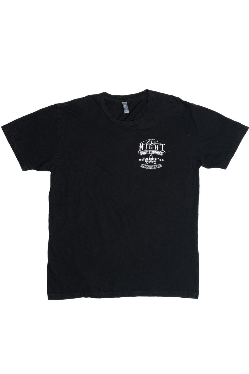 2014 Bike Night Fort Thunder Motorcycle T-Shirt
