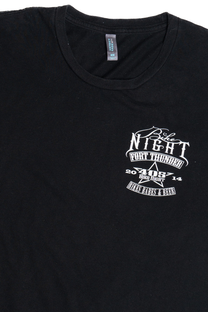 2014 Bike Night Fort Thunder Motorcycle T-Shirt
