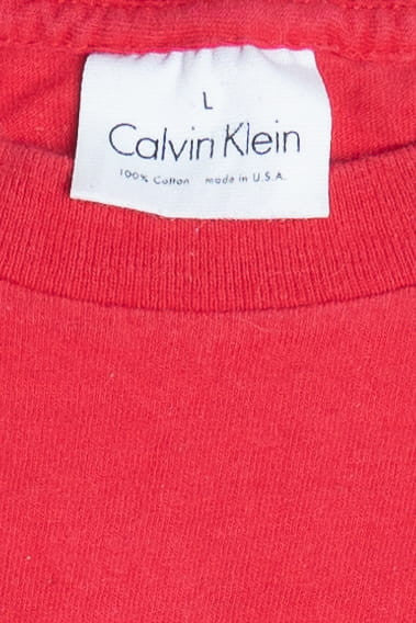 Recycled Calvin Klein CK Logo T-Shirt