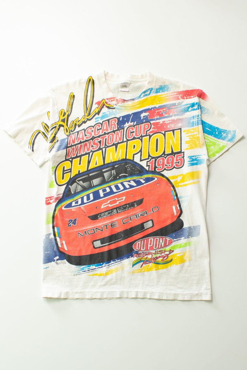 Vintage Jeff Gordon Winston Cup All Over T-Shirt (1995)