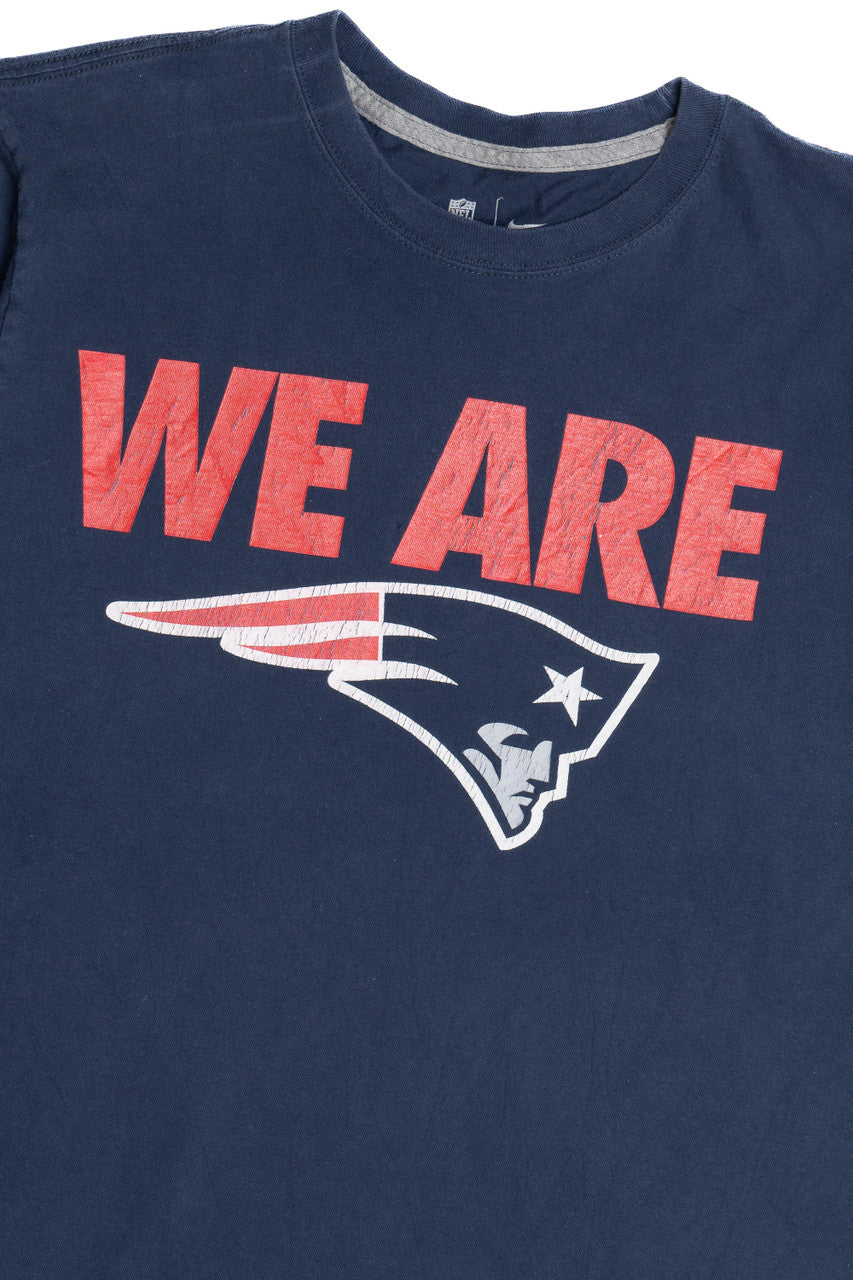 "We Are" Patriots Logo Nike NFL Team Apparel T-Shirt