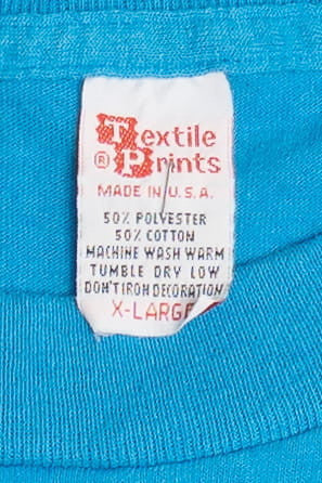 Vintage "Florida" Gold Foil Single Stitch T-Shirt (1990s)