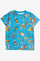 Recycled Looney Tunes Toon Squad All Over Print T-Shirt