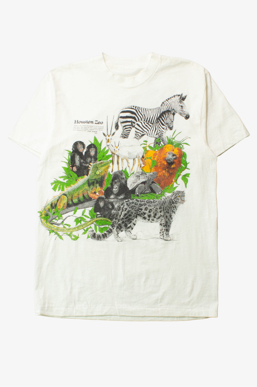 Vintage Houston Zoo T-Shirt (1990s)