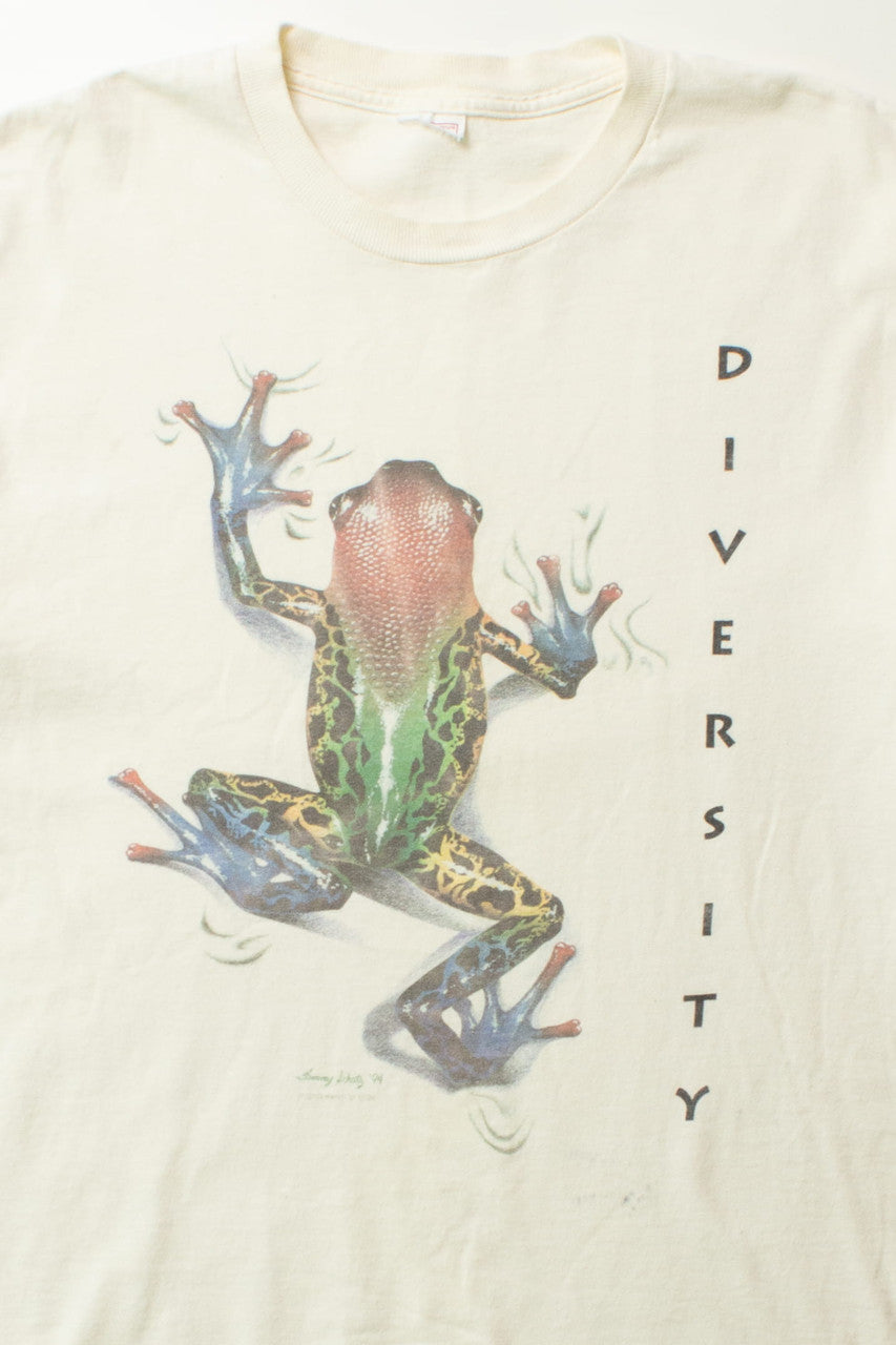 Vintage Diversity Frog T-Shirt (1990s)