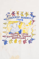 Vintage Distressed 1995 Grateful Dead Dancing Bears "Truckin' Summer" Tour T-Shirt (1990s)