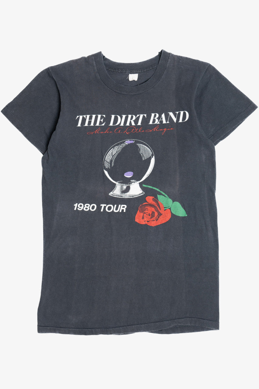 Vintage The Nitty Gritty Dirt Band "Make A Little Magic" 1980 Tour Faded T-Shirt (1980s)
