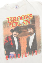 Vintage "Brooks & Dunn Borderline" Delta T-Shirt (1990s)
