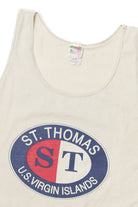 Vintage St. Thomas U.S. Virgin Islands Sleeveless T-Shirt (1990s)