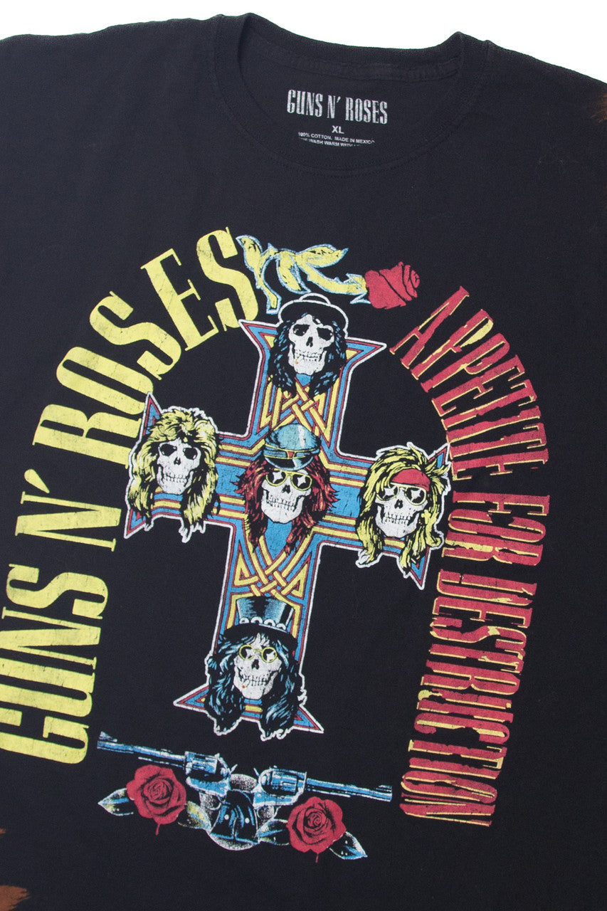  Guns N Roses "Appetite For Destruction" T-Shirt