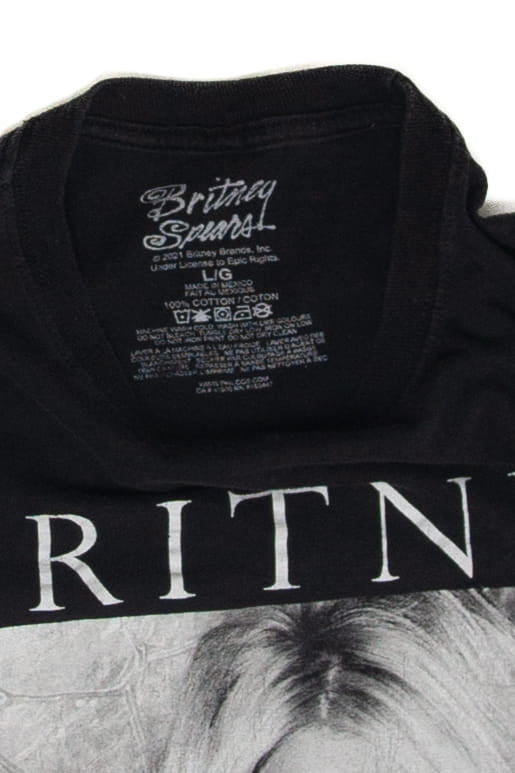 Recycled Britney Spears T-Shirt