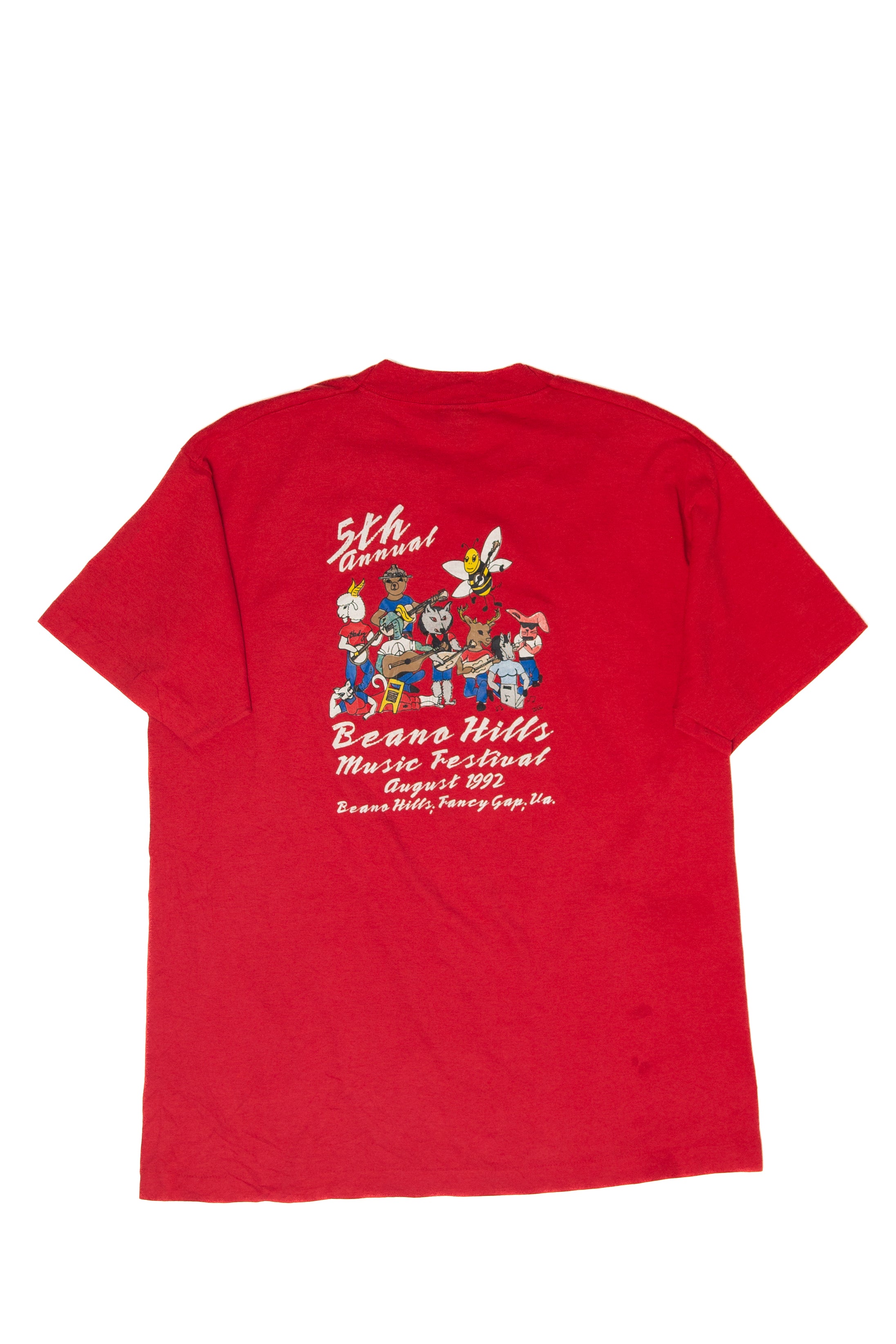 Vintage Beano Hills Music Festival T-Shirt (1990s)