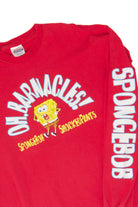 Recycled "Oh Barnacles! Spongebob Shockedpants" Long Sleeve T-Shirt