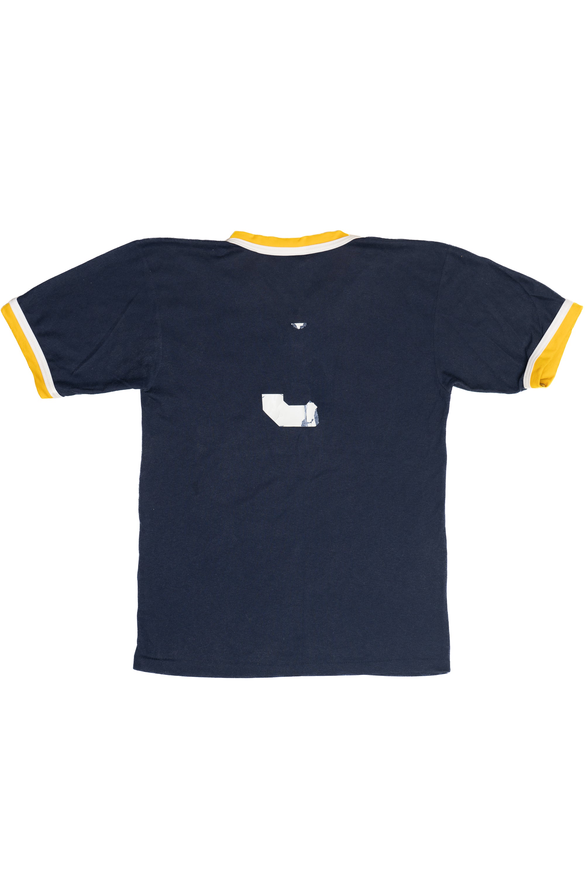 Vintage MLAA Baseball D&G Landscaping V-Neck Ringer T-Shirt (1980s)