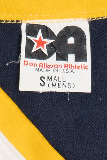 Vintage MLAA Baseball D&G Landscaping V-Neck Ringer T-Shirt (1980s)