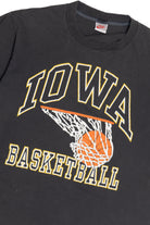 Vintage "Iowa Basketball" Raised Print Nike T-Shirt (1990s)