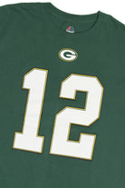 Green Bay Packers Aaron Rodgers 12 Majestic T-Shirt