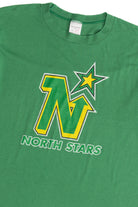 Vintage NHL Minnesota North Stars Paper Thin T-Shirt (1980s)