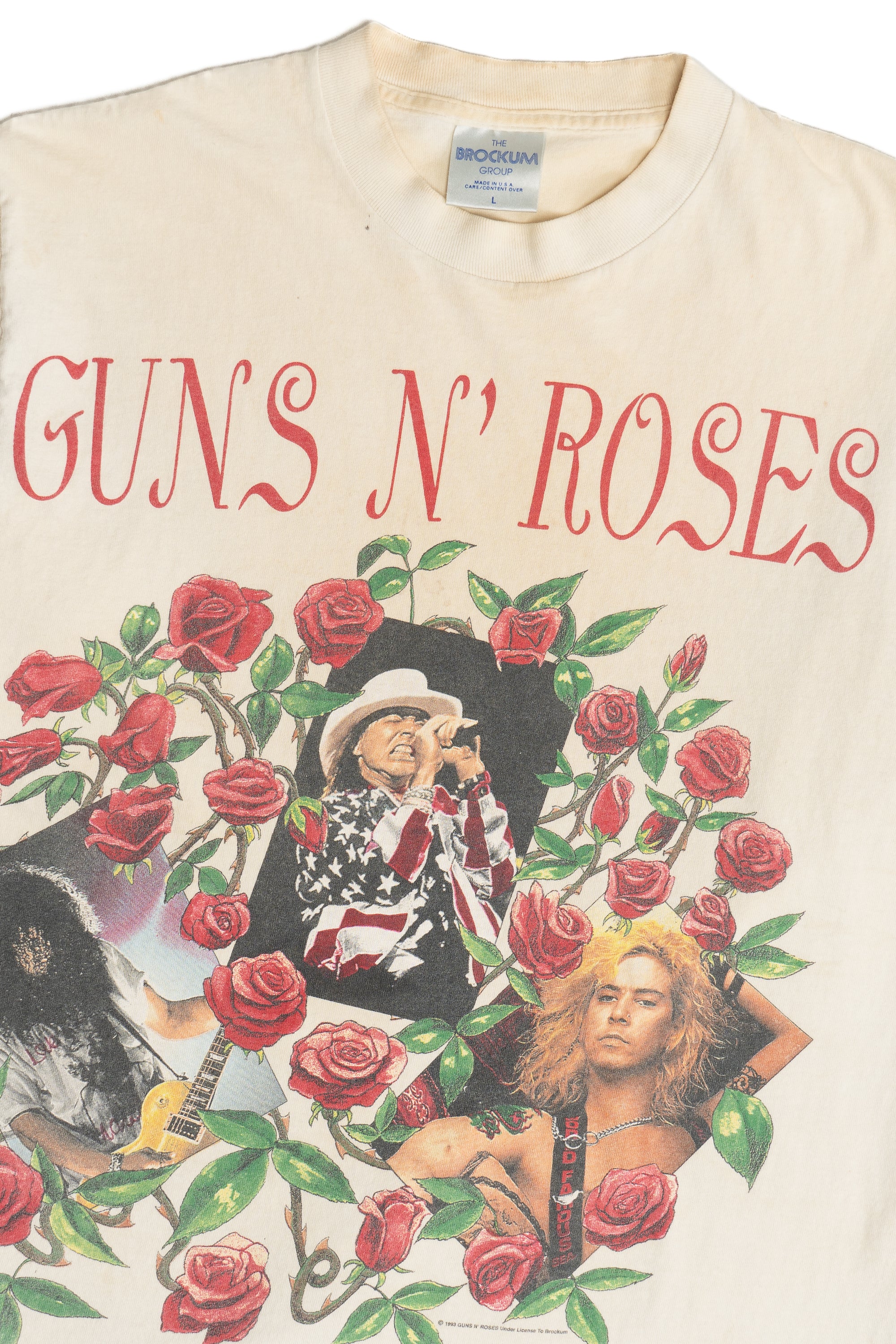Vintage Guns N' Roses World Tour '93 