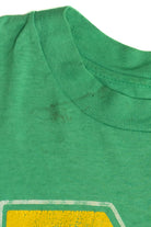 Vintage Distressed Michigan Wolverines Paper Thin Single Stitch T-Shirt (1980s)