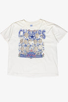 Distressed Super Bowl XXVII Dallas Cowboys Team Portrait T-Shirt (1993)