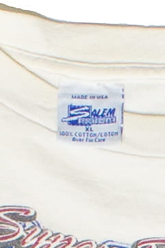 Distressed Super Bowl XXVII Dallas Cowboys Team Portrait T-Shirt (1993)