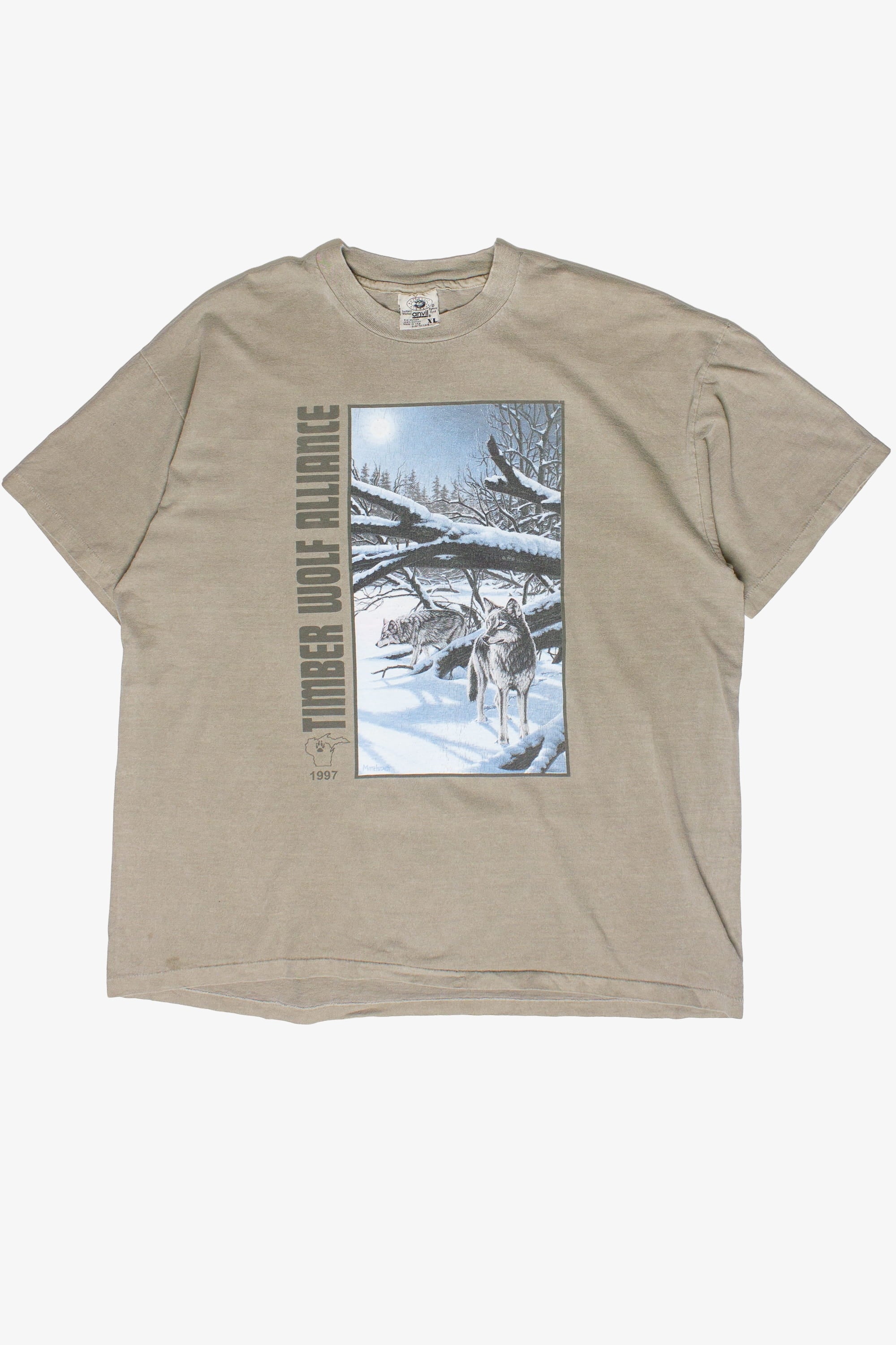 Vintage Timber Wolf Alliance Graphic T-Shirt (1997)