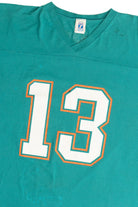 Vintage Miami Dolphins Dan Marino 13 Logo 7 T-Shirt Jersey (1980s)