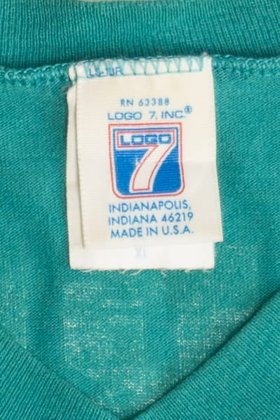 Vintage Miami Dolphins Dan Marino 13 Logo 7 T-Shirt Jersey (1980s)