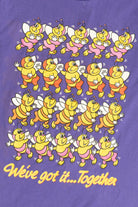 Vintage "We've Got It...Together" Dancing Bees Single Stitch T-Shirt (1990s)