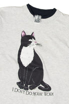 Vintage "I Don't Do Mouse Work" T-Shirt (1990s)